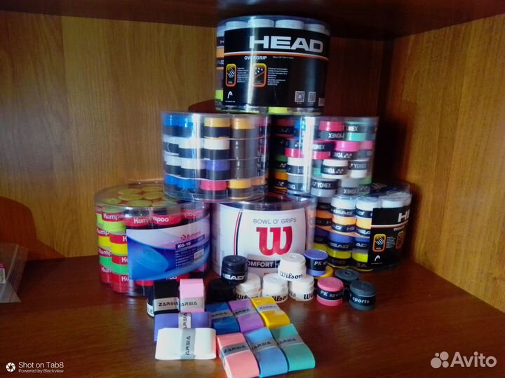 Намотки для ракеток (overgrip)