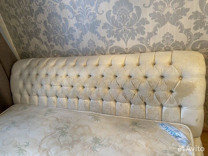 Кровать с матрасом 180х200 бу