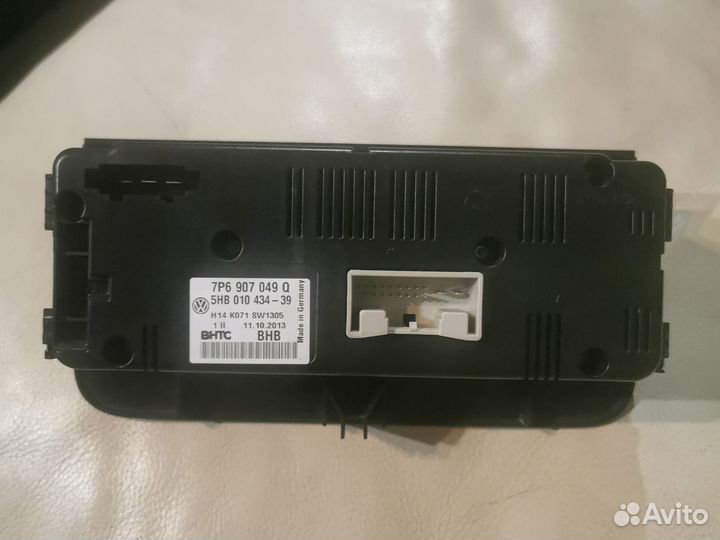 Блок климата задний с подогревом, touareg nf