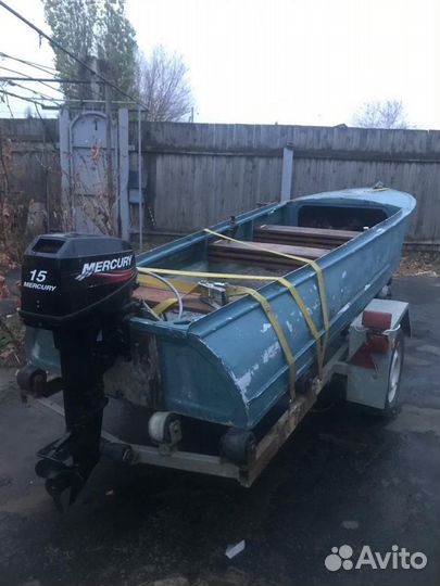 Комплект лодка Южанка с мотором и прицепом