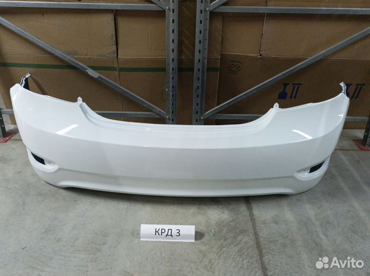 Бампер задний Hyundai Solaris 1 2011-2017