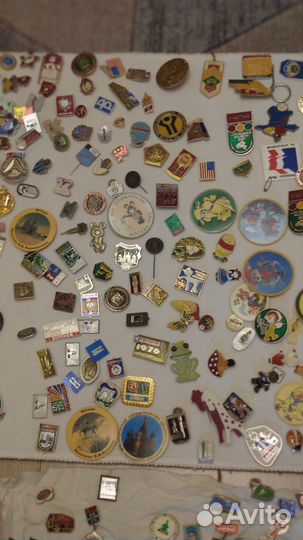 Значки олимпиада 80.и СССР