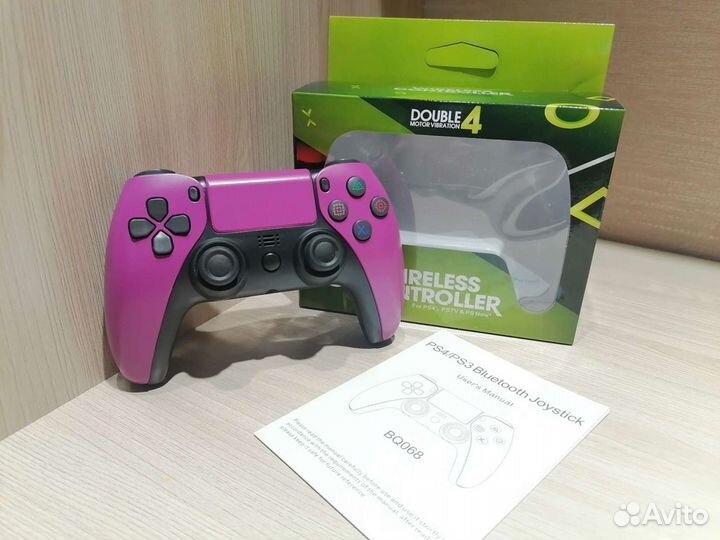 Джойстик на PS4,PS3 в корпусе PS5(фиолетовый)