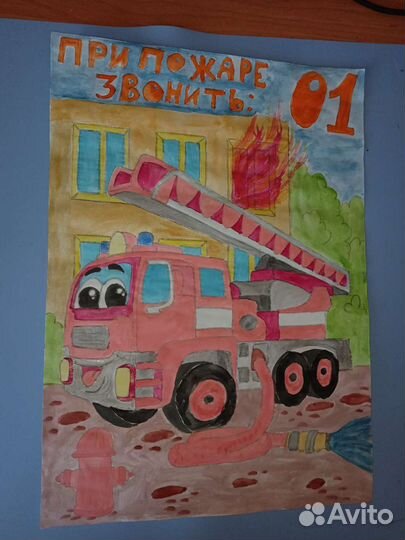 Детские рисунки в сад / школу