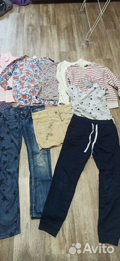 Пакет вещей на девочку от128 до 146