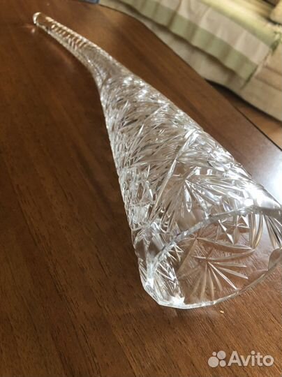 Рюмки чайник рог хрустальный