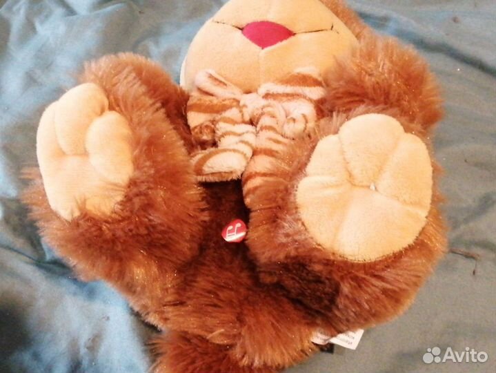 Мягкая музыкальная игрушка обезьяна