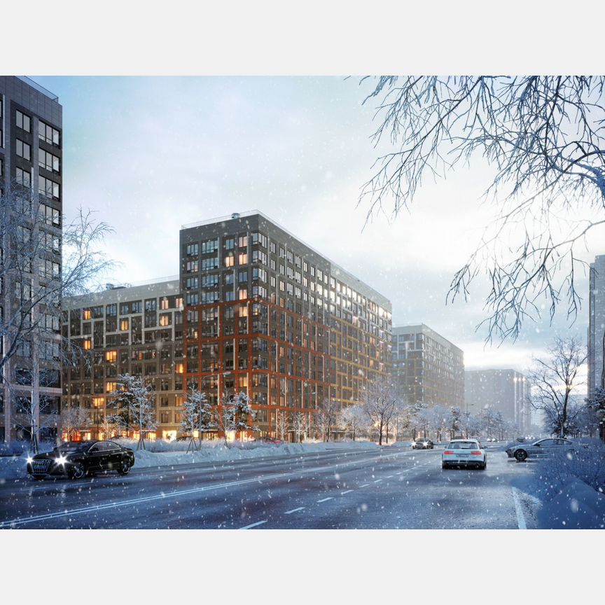 3-к. квартира, 84,8 м², 3/12 эт.