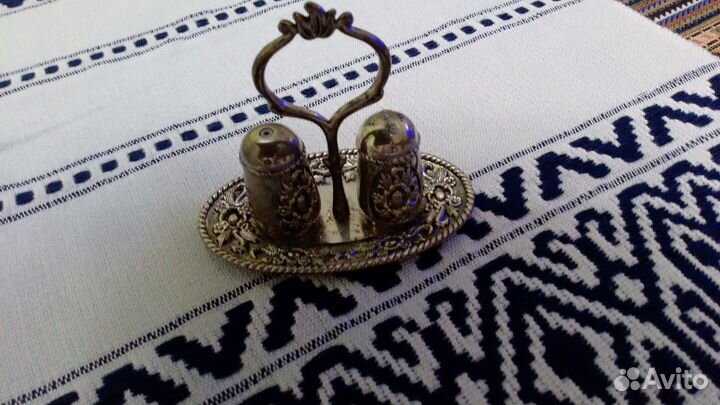 Солонка и перечница винтаж