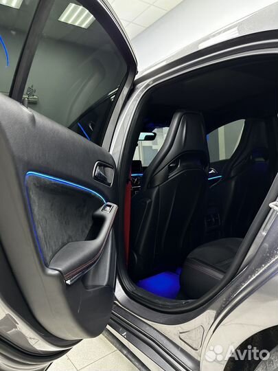 Контурная подсветка салона авто, установка