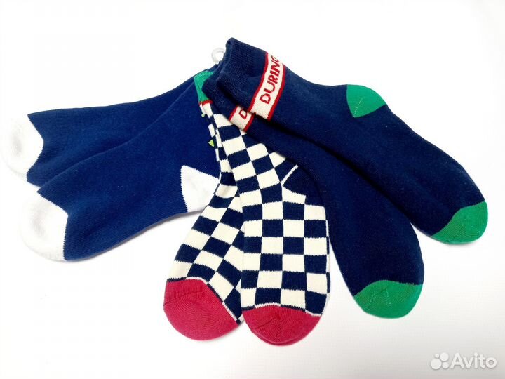 Носки теплые для мальчика 116 122 Carters 3пары