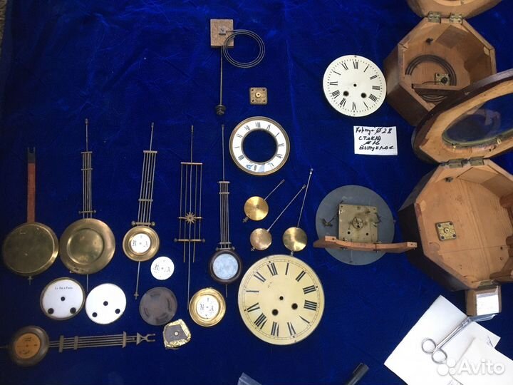 Часы Lenzkirh антикварные запчасти