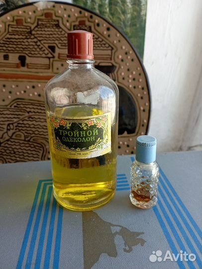 Одеколон СССР и духи