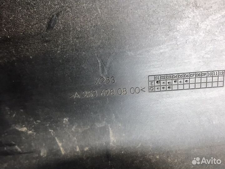 Мерседес x253 GLC накладки на пороги