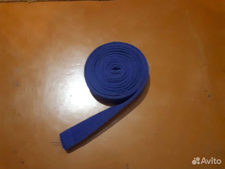 Синий пояс для единоборств