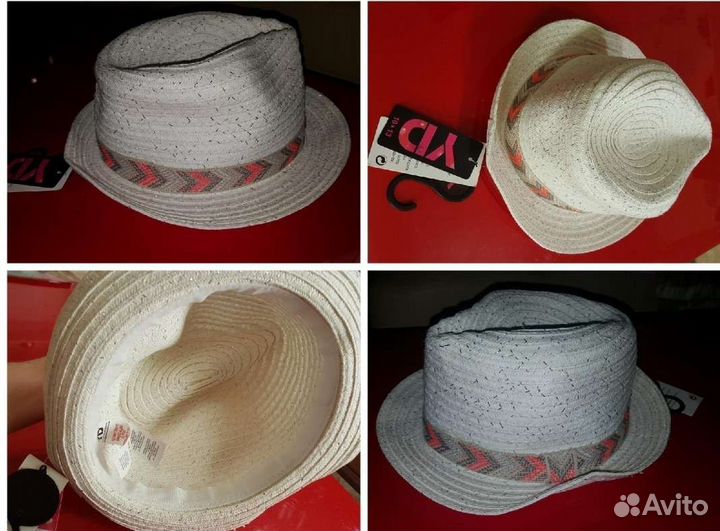 Шляпа женская летняя новая плетенная