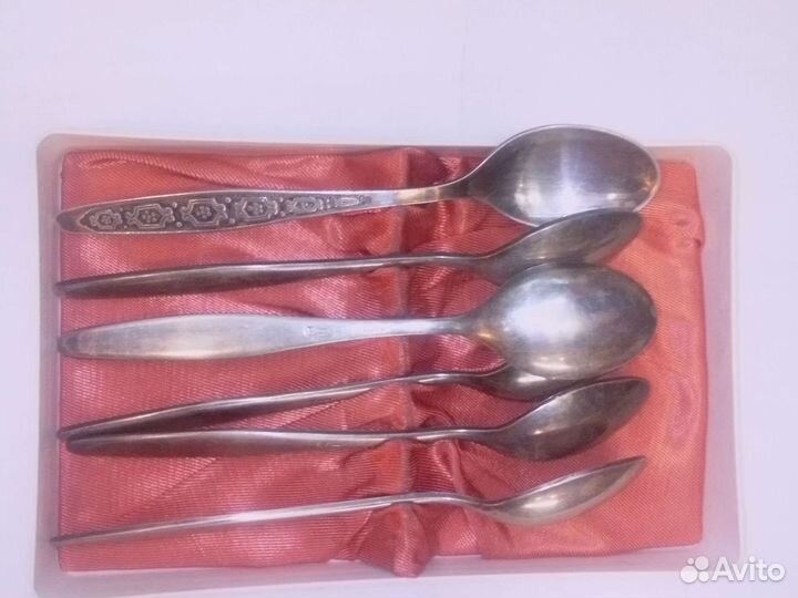 Ложечки мельхиоровые. СССР