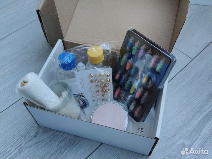 Набор для творчества. Кольца из эпоксидной смолы