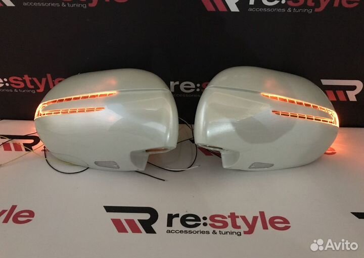 Накладки на зеркала Land Cruiser Prado 120 R412