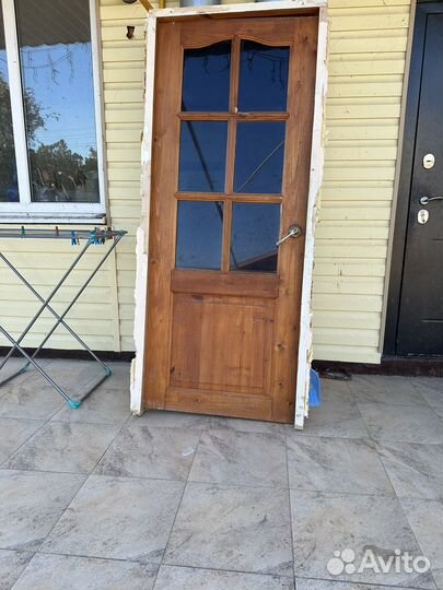 Двери межкомнатные с коробкой деревянные
