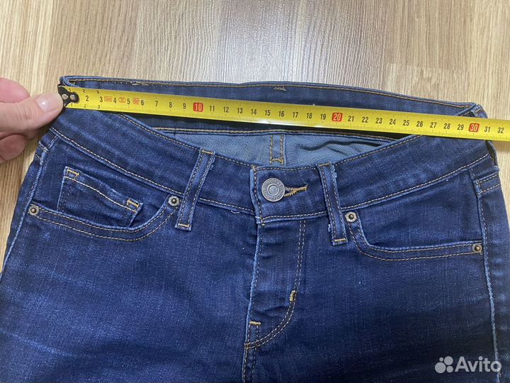 Levis джинсы 711 25/32 40-42 размер, девочка 164