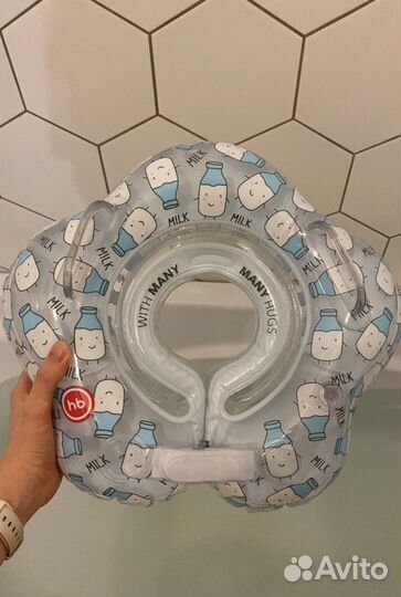 Круг для купания + термометр воды