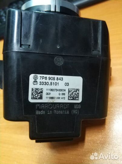 Замок зажигания с ключом Touareg II NF 2010-2018