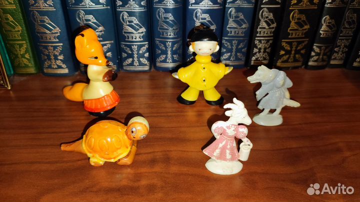 Фигурки СССР - животные и персонажи сказок
