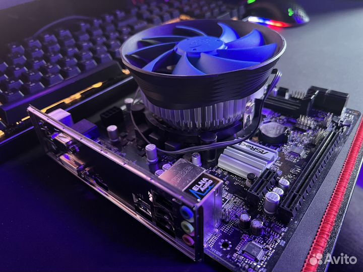 I3 9100f + Asrock H310CM-HDV комплект
