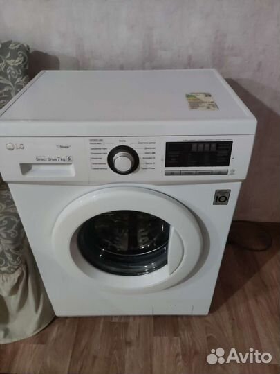 Стиральная машина бу на 7 кг lg
