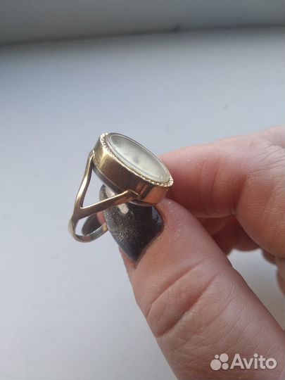 Часы винтажные чайка женские 17 камней