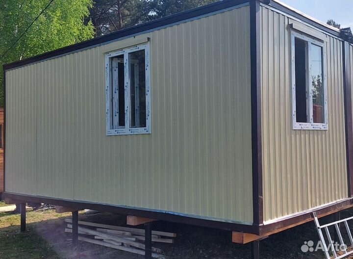 Бытовка с отделкой пвх