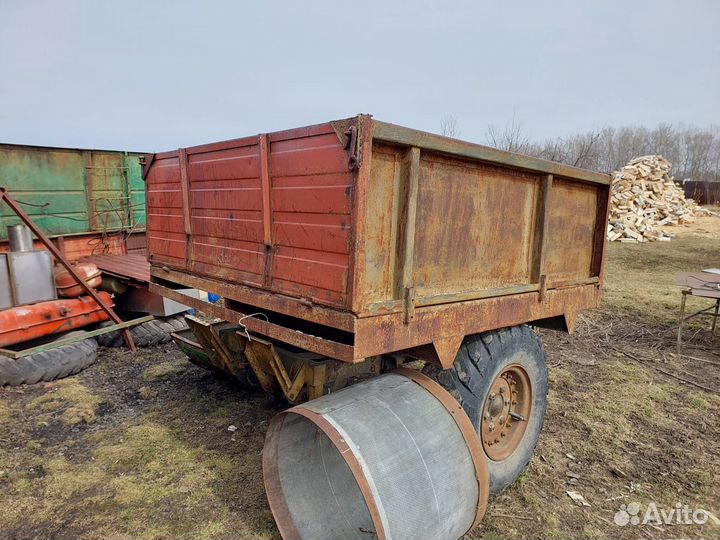 Телега тракторная одноосная