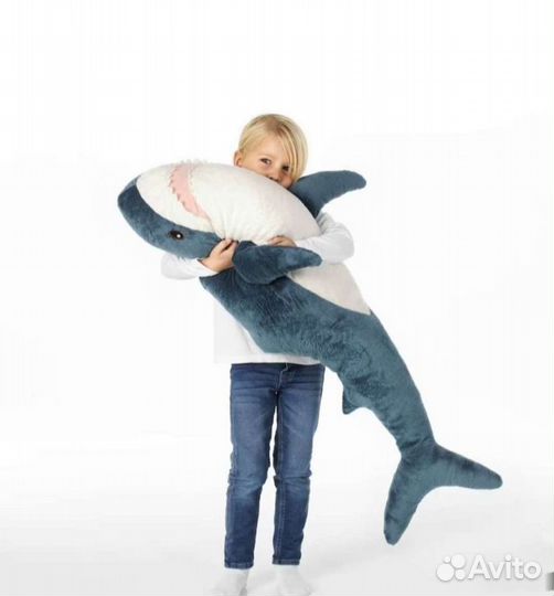 Акула,игрушки из икеи новая