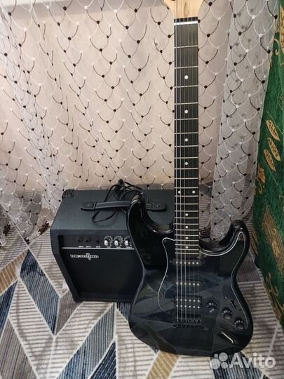 Электрогитара + комбоусилитель