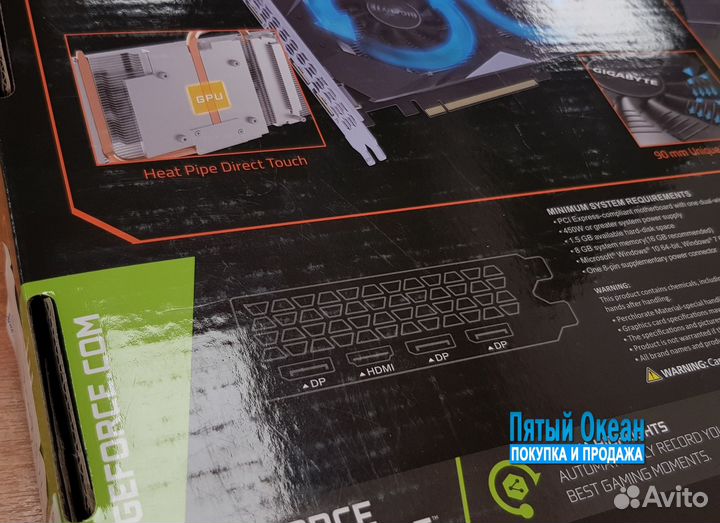 Видеокарта GigaByte GeForce GTX 1660 Ti 6Gb