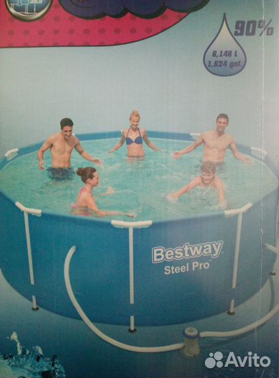 Каркасный бассейн 305х100 свежий с доставкой