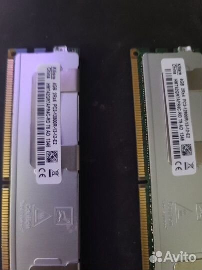 Оперативная память Kllisre China 4GB x4, 1600 мгц