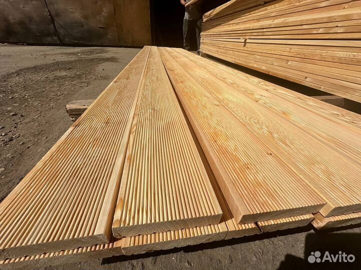 Террасная доска вельвет лиственница