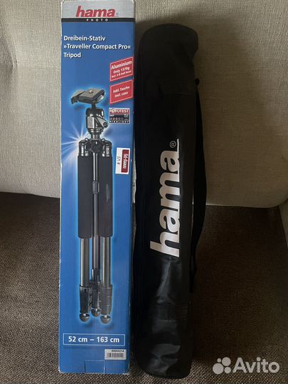 Штатив hama Traveller Compact Pro