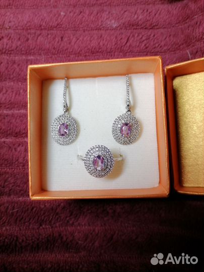 Серебряные серьги