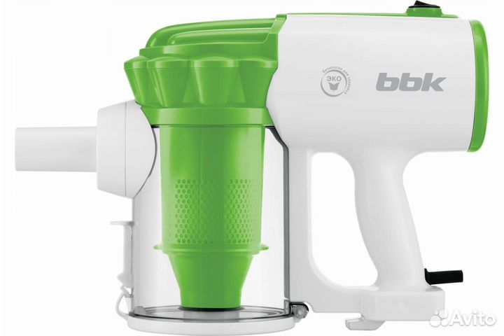 Пылесос BBK BV2512 бел. /зел. (вертикальный)