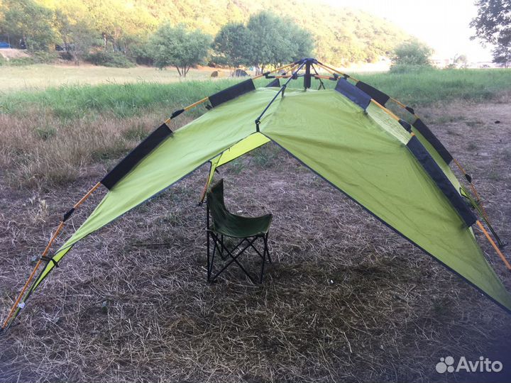 Автоматическая 2 в1 палатка, 3-4 местная