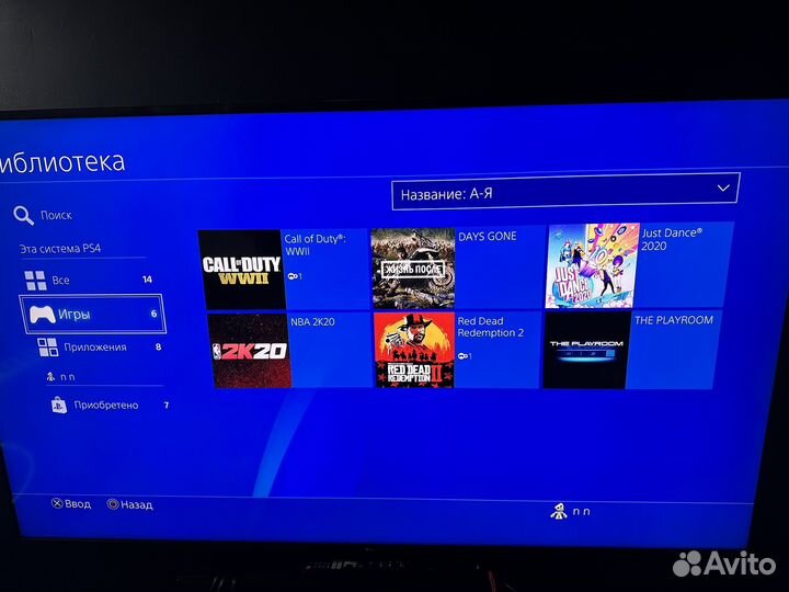 Sony playstation 4 PS4 pro 1tb с играми