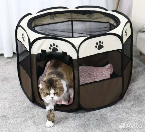 Вольер для кошек новый