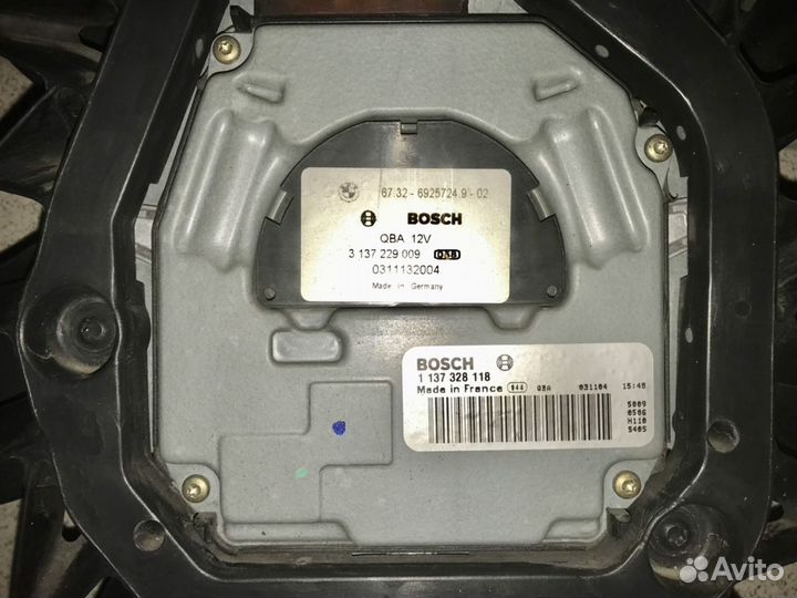 Электровентилятор бмв х5