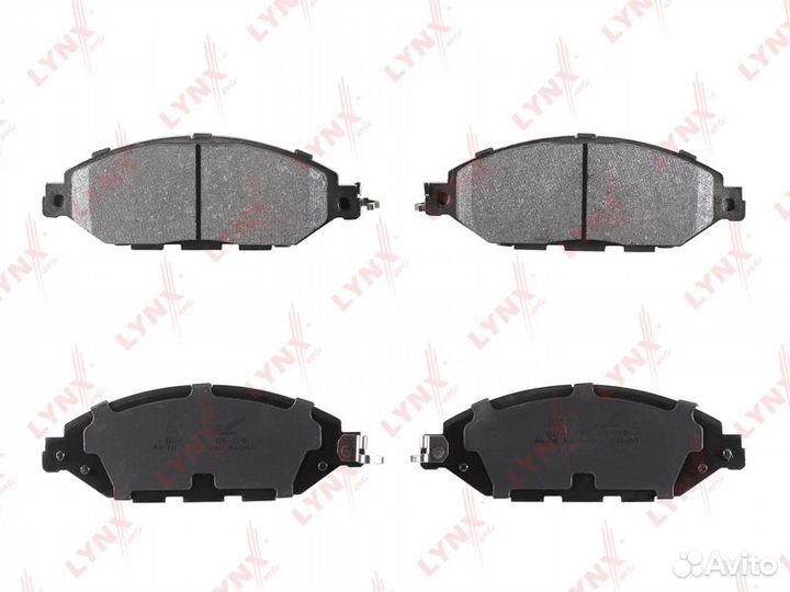 Колодки тормозные дисковые перед