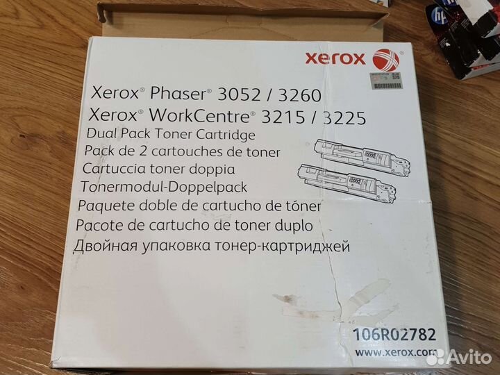 Картридж для принтера xerox 106R02782