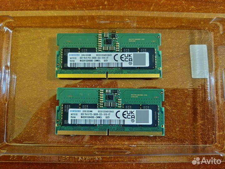 Оперативная память ddr5 16gb