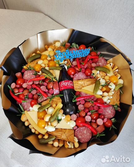 Мужские букеты съедобные